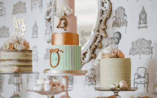 baby shower shabby chic