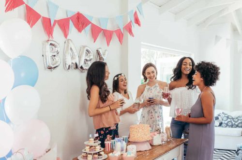 Como hacer una fiesta de baby shower barato