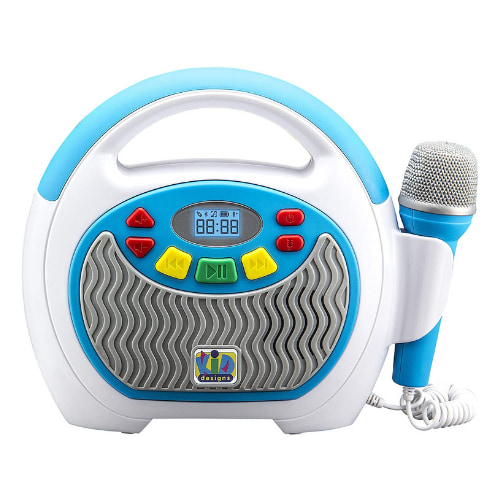 Reproductor MP3 portátil con micrófono
