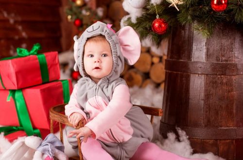 Idea fotos bebes navidad