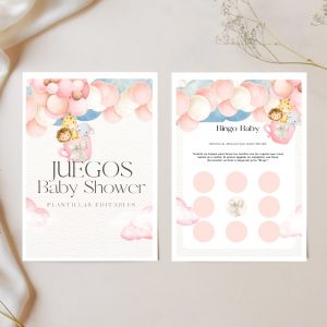Imprimibles Kit Party Planner Juegos Baby Shower
