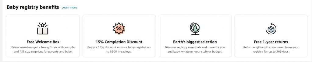 baby registry amazon