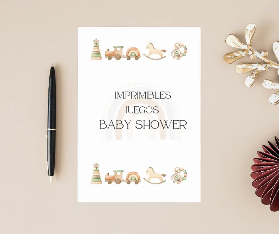 juegos para baby shower imprimibles gratis pdf