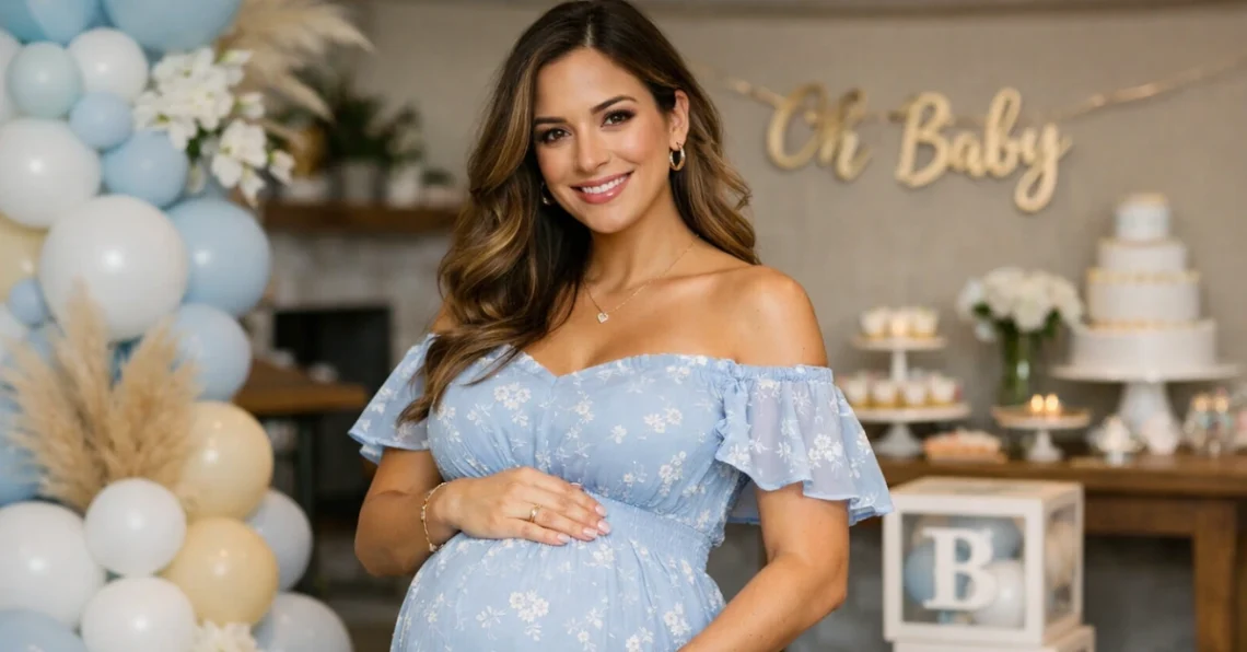 outfits embarazadas en su baby shower 2026